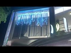 소매점 커튼 창문을 위한 3m*2.5m 투명 격자 LED 스크린