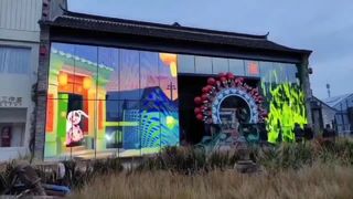 LED 투명 스크린 케이스