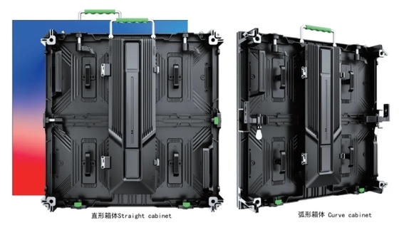 RGB 3IN1 P3.91mm 임대는 파티를 위한 패널 마모방지 고해상도를 이끌었습니다