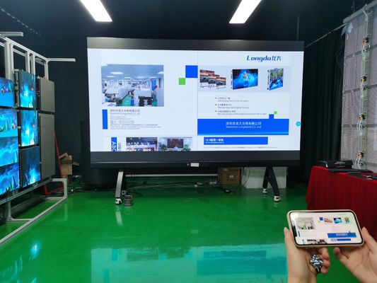 P1.56 FCC 현명한 LED 디스플레이 화면 미팅 룸 300 내지 500 알
