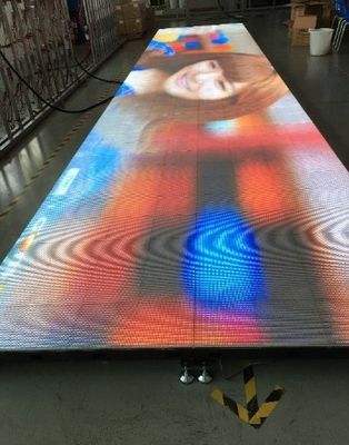 콘서트 무대용 HD 멀티 컬러 LED 댄스 플로어 3840Hz 196V