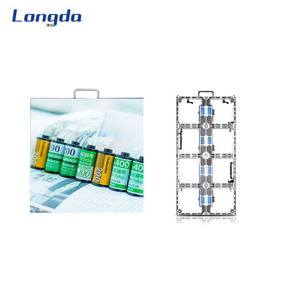 견고하고 내구성 있는 다이 캐스팅 알루미늄 LED 디스플레이 캐비닛 합금 LED 벽 캐비닛 250mm X 250mm