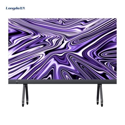 216'' 16:9 HD 스마트 TV 컨퍼런스 스크린 실내 이동 LED 비디오 벽