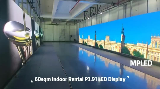 높은 갱신 속도 3840Hz 임대 LED 디스플레이 14 비트 회색 눈금
