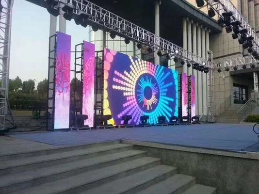 풀 컬러 임대 SMD는 디스플레이 500X500mm 국무 비디오 월을 이끌었습니다