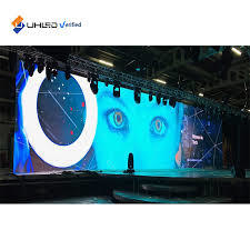 500 Ｘ 500 밀리미터 임대 LED 디스플레이 비디오 월 3840 hz 광폭 화면 각도