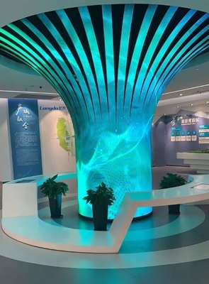P1.86 소프트 LED 디스플레이 캐비닛 2800 ~ 3840 HZ 플렉시블 모듈