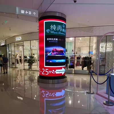 P1.86 소프트 LED 디스플레이 캐비닛 2800 ~ 3840 HZ 플렉시블 모듈