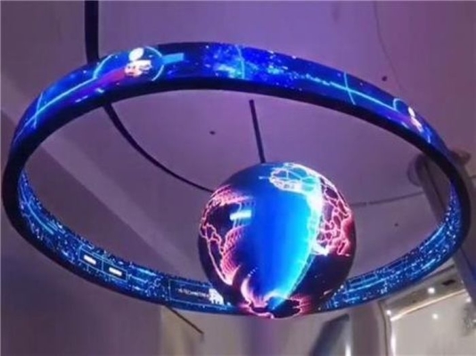 P1.86 소프트 LED 디스플레이 캐비닛 2800 ~ 3840 HZ 플렉시블 모듈