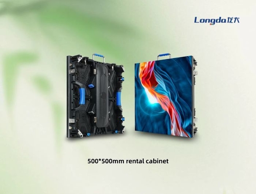 상업적 연주회 화면 임대 LED 디스플레이 SMD 2020 500x1000mm IP65