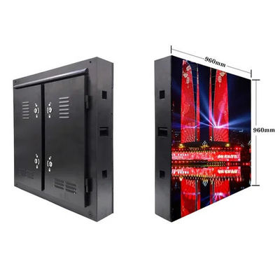 높은 갱신 속도 1920Hz 야외 LED 디스플레이 고정 설치 14비트 회색 스케일