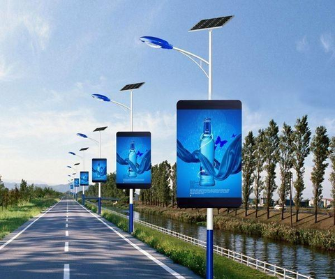 야외 LED 비디오 월 P10 디스플레이 1R1G1B 단일 기둥형 SMD3535