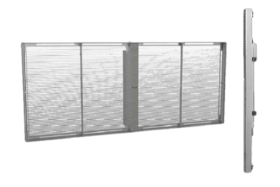 쇼핑몰을 위한 ISO14001 인터랙티브 크리에이티브 투명 LED 창 디스플레이 ODM