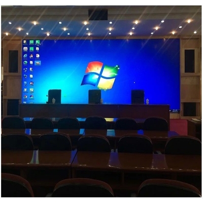 AC110V SMD1515 주도하는 패널 모듈 ISO14001 디지털 표시 모듈 단계 배경