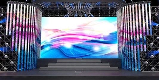 가지고 다닐 수 있는 실내 아드베르티싱 구부러진 LED 디스플레이 화면 P3.91 900 시디 43 스캔