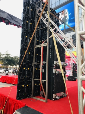 P4.81mm 50*50cm LED 디스플레이 내각 콘서트 회장 화면 720 hz FCC