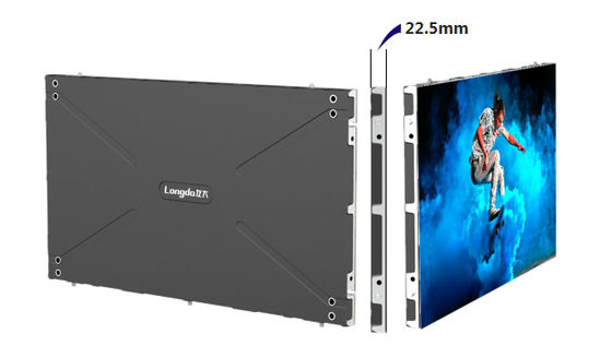 다중 LED 디스플레이 HD P1. 87 울트라 딘 22. 5mm LED 디스플레이 캐비닛 벽