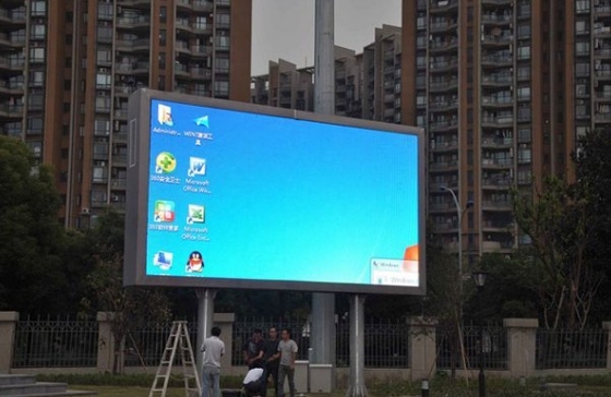 IP65 풀 컬러고 휘도 LED 디스플레이 화면 P5mm 960*960mm