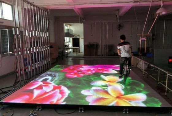 가볍고 내구성이 뛰어난 ODM P4.81 LED 스크린 댄스 플로어 조명 (이벤트용)