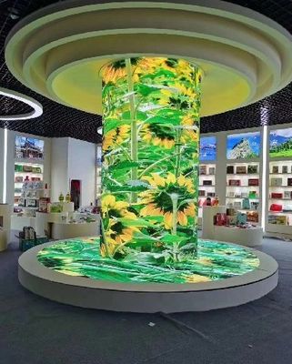 휴대용 실내 풀 컬러 LED 디스플레이 보드 스크린 800cd 250000 픽셀 초경량