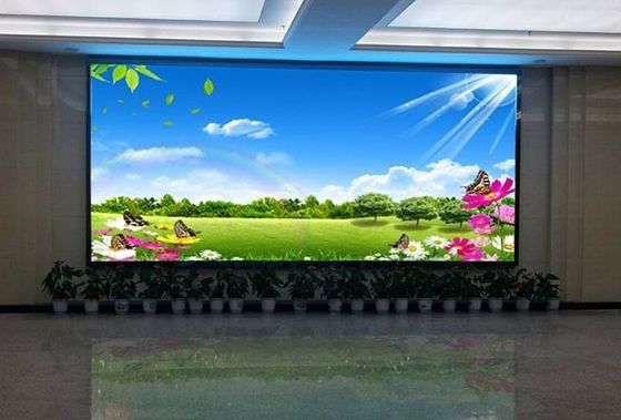 P1.875 상업적 실내 큰 주도하는 광고는 48 Ｘ 48 센티미터 600 시디를 지킵니다