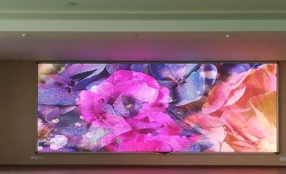 쇼핑몰 작은 화소 LED 디스플레이 벽은 300W/ M2 32 Ｘ 16 ROHS CCC를 탑재했습니다