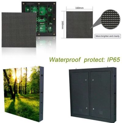 에너지 절감, 높은 갱신 속도 야외 LED 비디오 벽 밝기 3000-12000nits IP65 LED 디스플레이