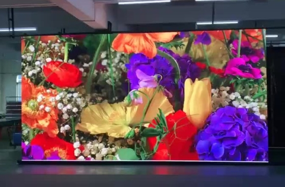 256 RGB P2.976 무대 장식 배경 화면 패널 IP43