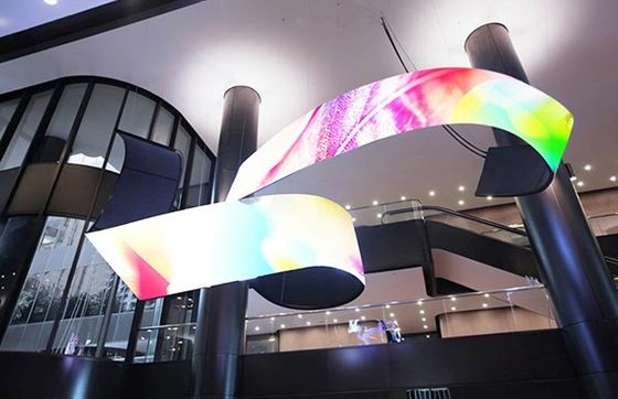 롱다 유연 모듈 P4 유연 LED 디스플레이 소프트 모듈 광고 LED 비디오 월 스크린 모듈