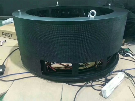 P4 RGB IP43 탄력적 led 모듈 풀 컬러 700cd/ M2 반대 왜곡