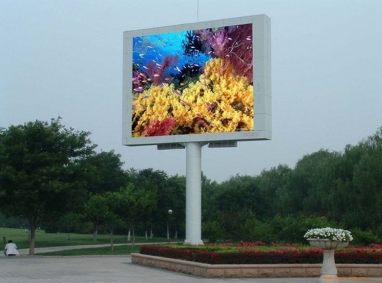 주도하는 빌보드를 광고하는 ODM P4 야외 주도하는 비디오 월 ISO14001 1R1G1B