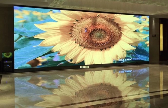 P3.91은 알루미늄 250X250mm 뚜렷한 선명한 이미지를 던지는 단계 배경 화면 다이를 이끌었습니다