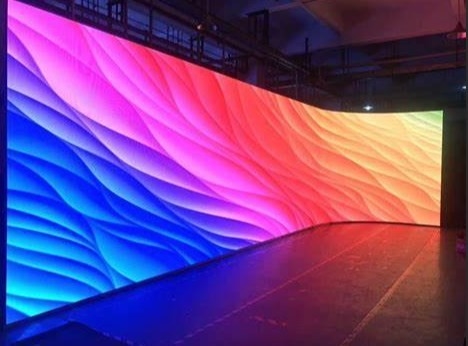P3.91은 알루미늄 250X250mm 뚜렷한 선명한 이미지를 던지는 단계 배경 화면 다이를 이끌었습니다